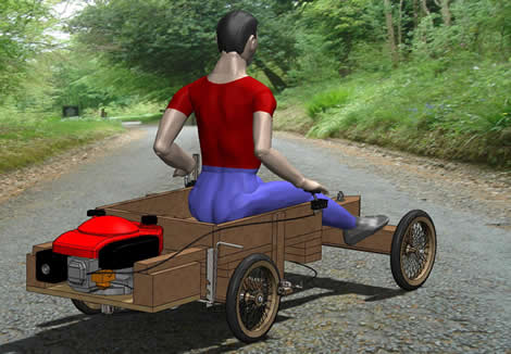 go kart design. Plans for a Wooden Go-Kart